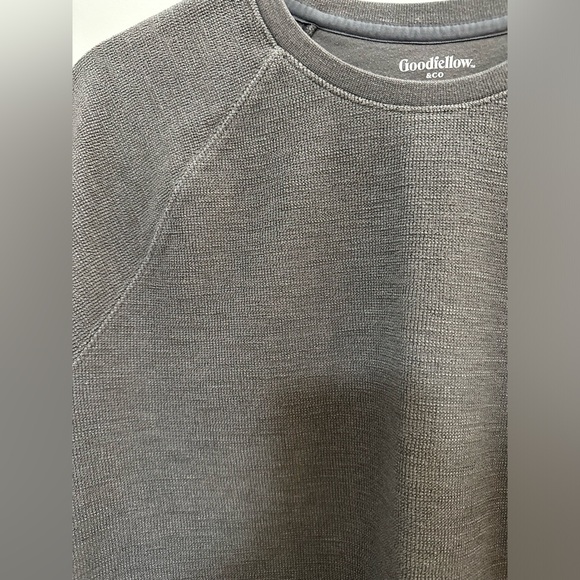 Goodfellow & Co. Men's Gray Long Sleeved Pullover Sweater Size Medium - Picture 6 of 10